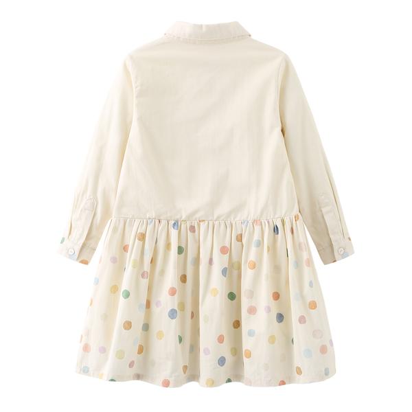 Mimi Mono Dancing Polka Dots Shirt Dress
